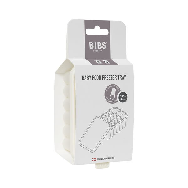 BIBS - Vauvanruoan pakastusmuotti, Ivory