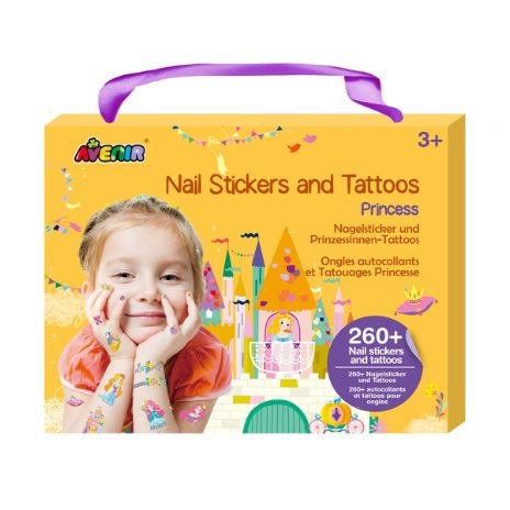 Nail stickers & tattoos &ndash; princesses