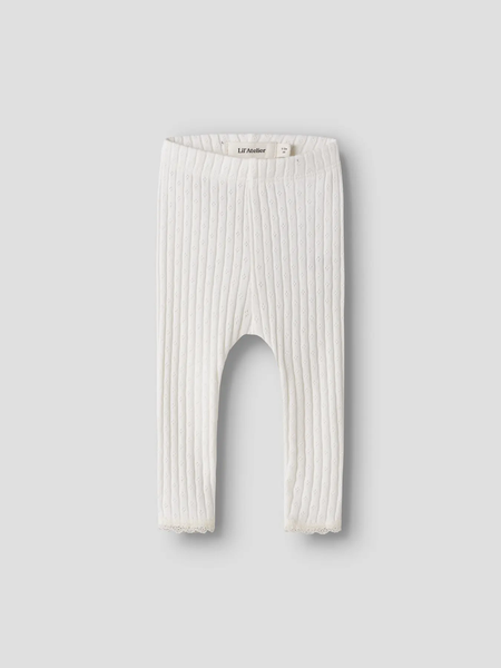 Lil' Atelier - NbfHaldis Leggingsit, Coconut milk