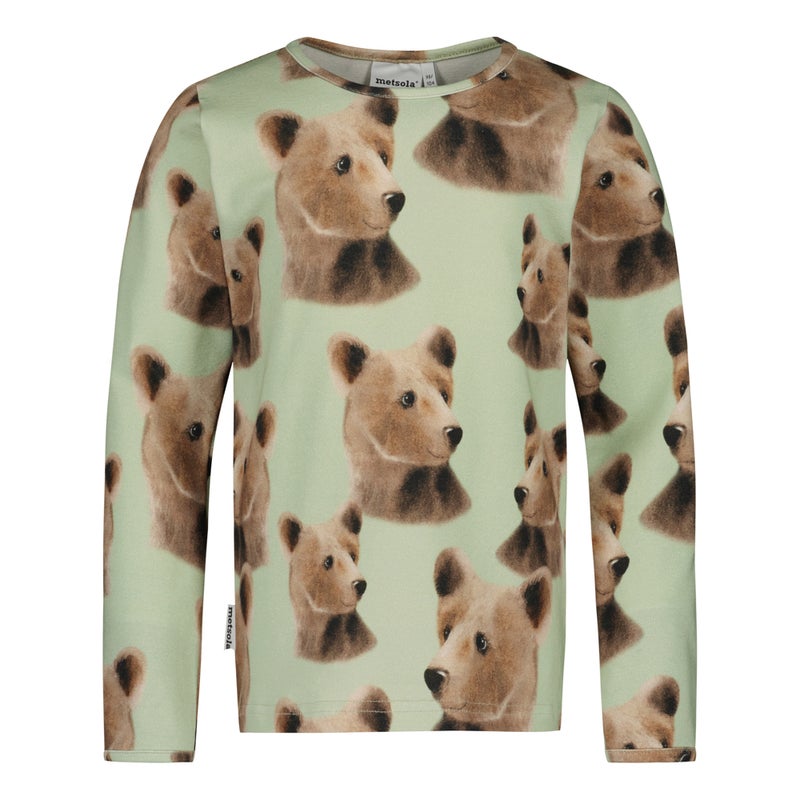 Metsola - Bear -Paita | Spring Green