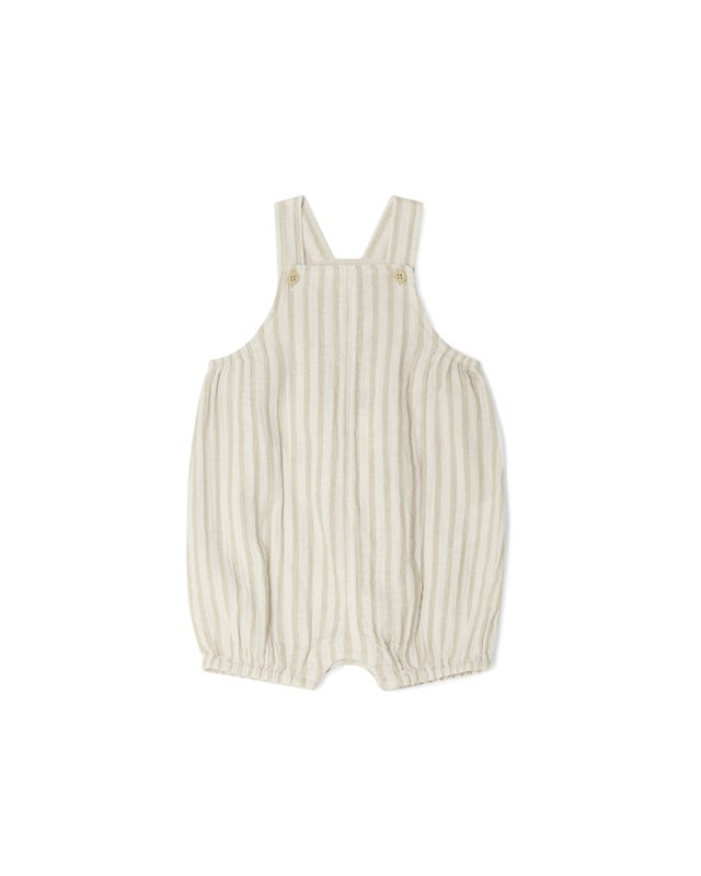 Garbo & Friends - Muslin vauvan haalari, Stripe Pebble