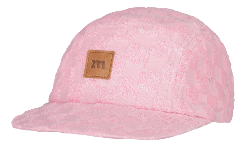 Metsola - Check Terry Block Cap -Lippalakki | Pinkie