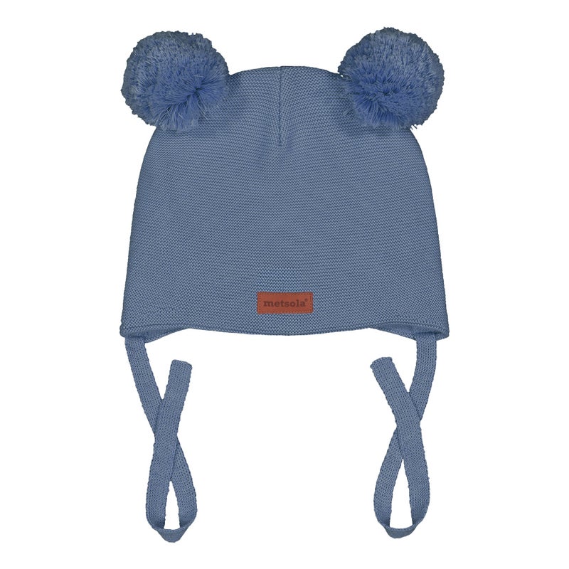 Metsola -  CUTIE HAT -MERINOVILLAPIPO |  Frosty blue