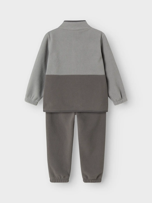 Lil' Atelier - Koko 104 Fleecesetti, Ultimate grey